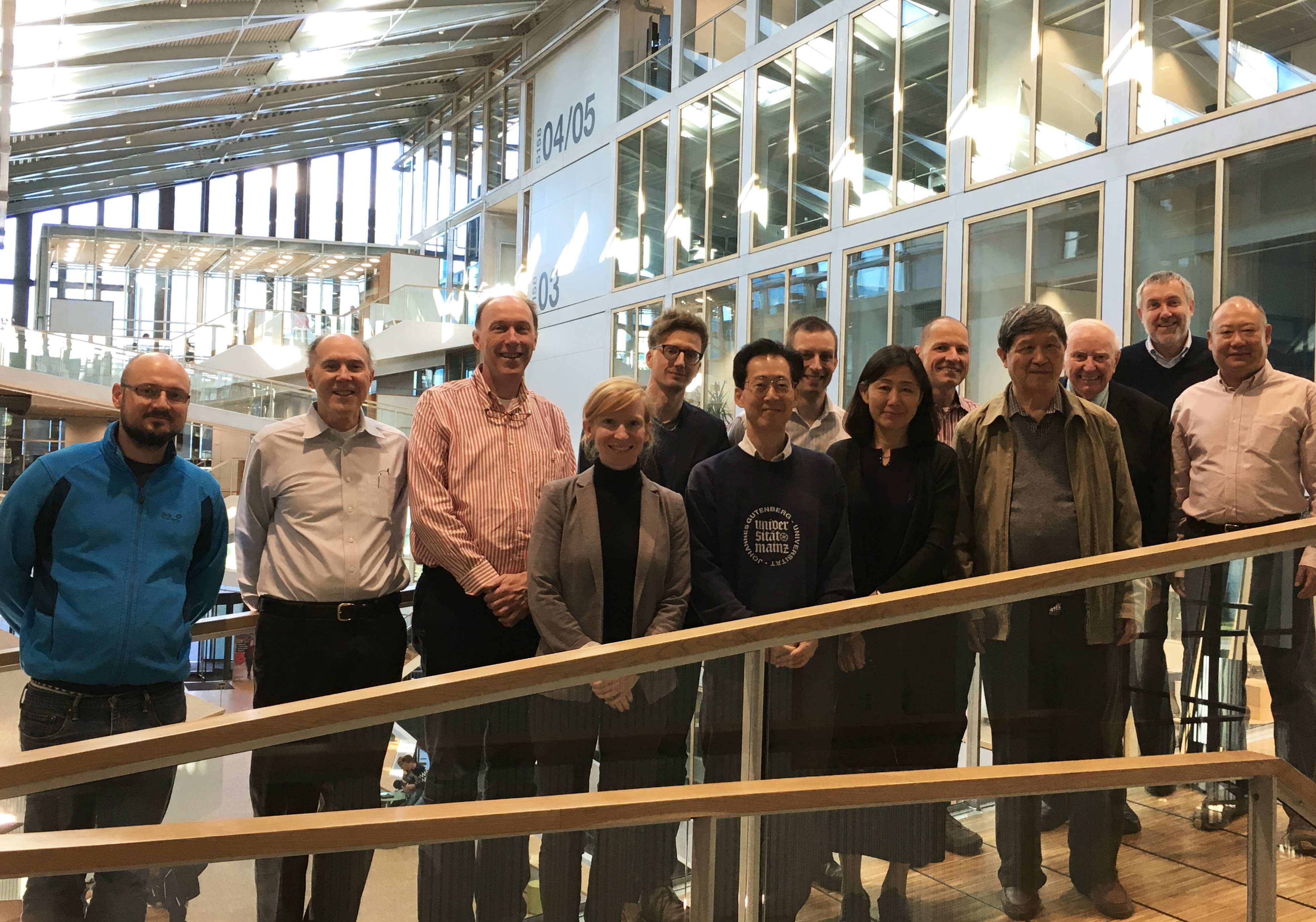 The Atomic Weights Commission in 2017 Members of the Atomic Weights Commission at the 2017 biennial meeting in the Netherlands